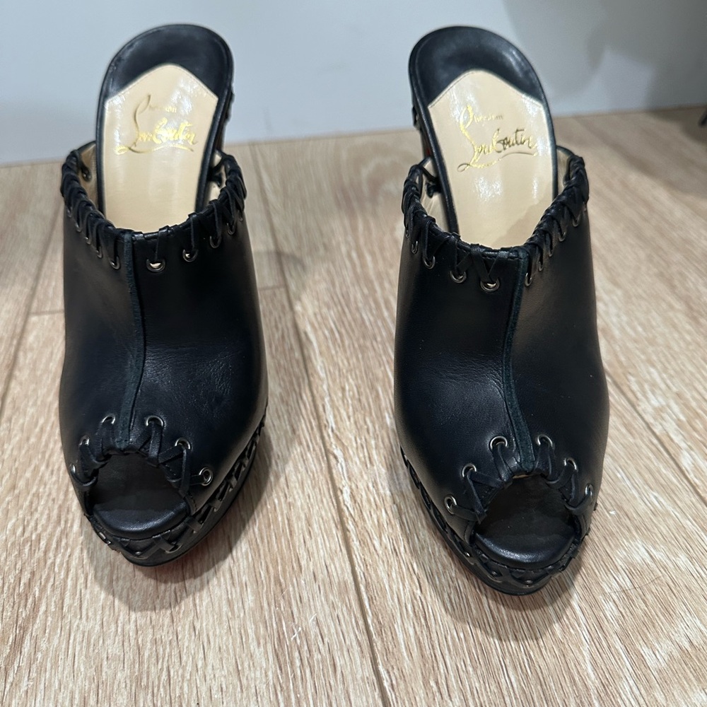 Christian Louboutin Sablina Mules - Size 36